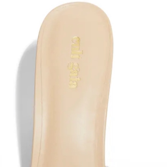 Cult Gaia Gigi Nude Slide Sandals - Picture 9 of 13